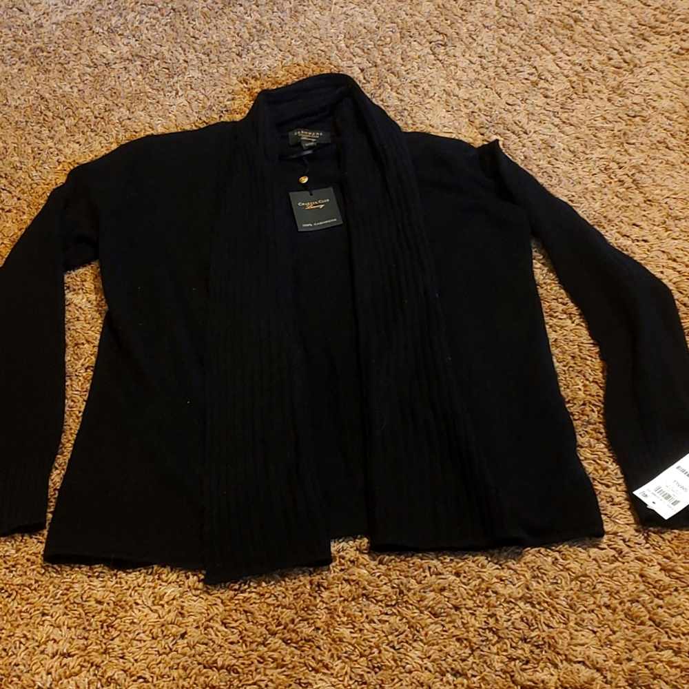 Charter Club 100% cashmere wool women's sweater Sz S. NWT